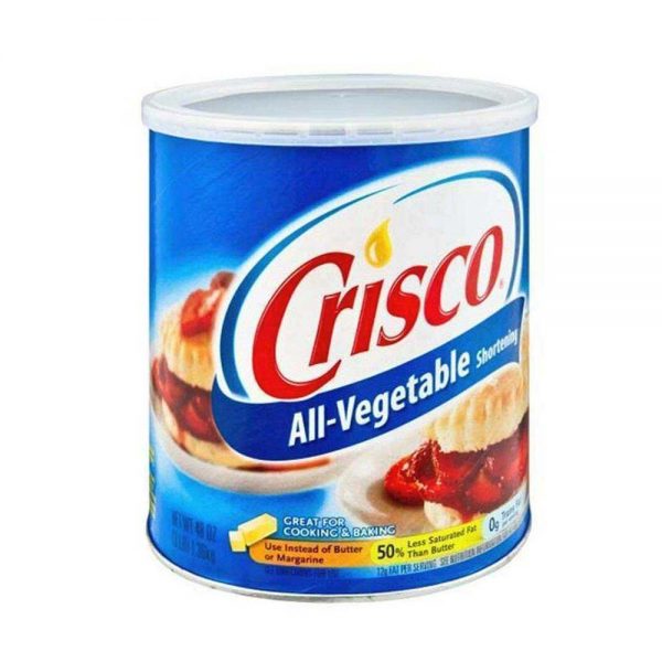 Vuistsex - glijmiddel oliebasis Crisco groot verpakking_