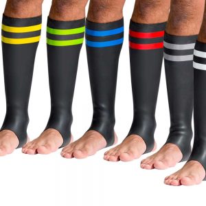 Neoprene sokken met kleurcode alle
