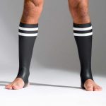 Neoprene sokken met kleurcode wit