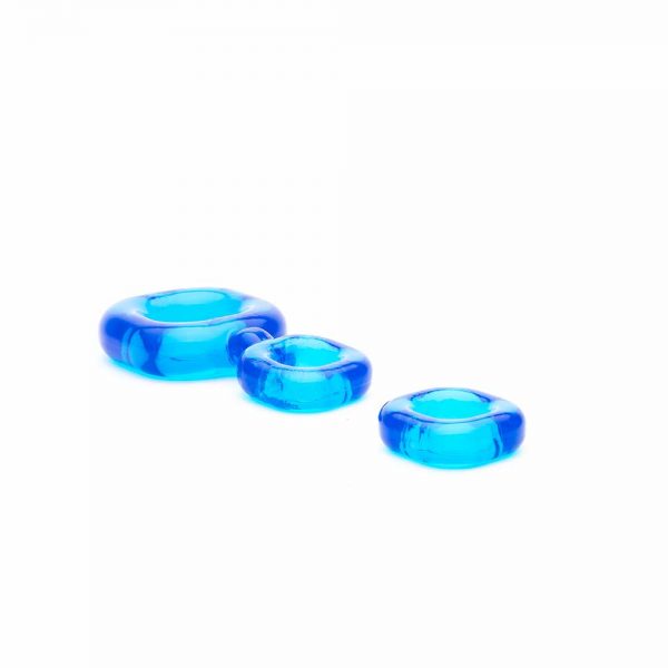Penisring - Boner Kit TPR penisring blauw