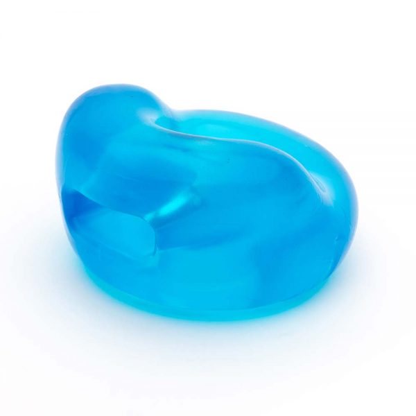 Penisring - Half Pipe TPR penisring blauw