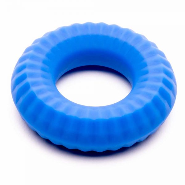 Penisring - Nitro siliconen penisring blauw