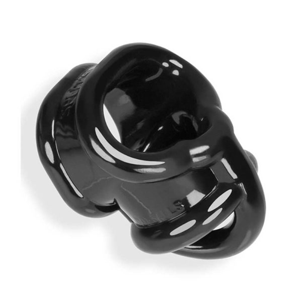 Penisring - Ball-split-sling penisring liggend zwart